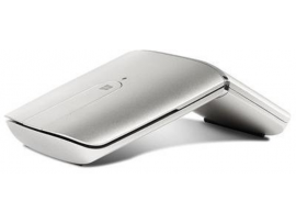 NEW Lenovo Yoga Wireless Mouse Silver Dual-mode USB 2.4GHz Bluetooth 4.0 1600DPI